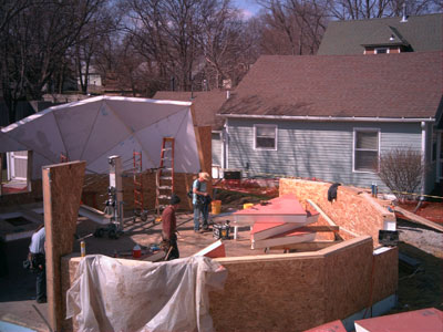 Building SIPsmart: Raising the Dome Image